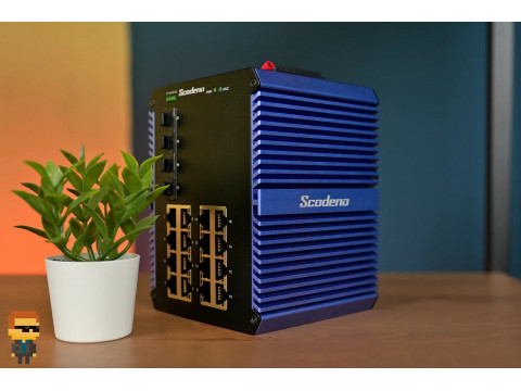 Oбзор на промышленный коммутатор Scodeno XPTN-9000-85-4XG16GP-VX"