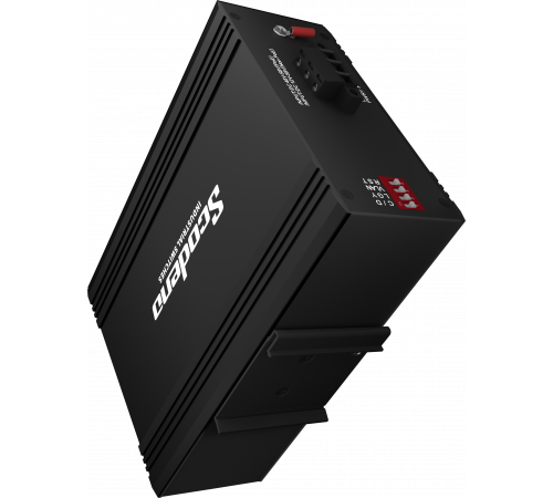 2x1000 Base-X,  4x10/100/1000 Base-T промышленный PoE-коммутатор