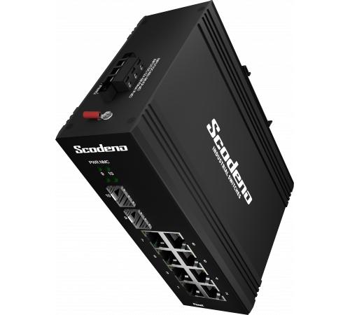 2x1000 Base-X, 8x10/100/1000 Base-T промышленный PoE-коммутатор 2x1000 Base-X, 8x10/100/1000 Base-T промышленный PoE-коммутатор