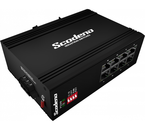 8x10/100/1000 Base-T промышленный Ethernet коммутатор 8x10/100/1000 Base-T промышленный Ethernet коммутатор