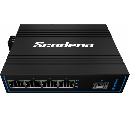 1x100 Base-X, 4x10/100 Base-T промышленный Ethernet-Коммутатор 1x100 Base-X, 4x10/100 Base-T промышленный Ethernet-Коммутатор