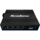 1x100 Base-X, 4x10/100 Base-T промышленный Ethernet-Коммутатор