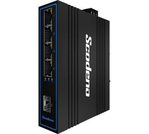 1x100 Base-X, 4x10/100 Base-T промышленный Ethernet-Коммутатор 1x100 Base-X, 4x10/100 Base-T промышленный Ethernet-Коммутатор