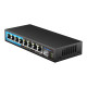 8x10/100/1000/2500 Base-T + 1x10G Base-X SFP неуправляемый PoE-коммутатор