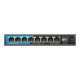 8x10/100/1000/2500 Base-T + 1x10G Base-X SFP неуправляемый PoE-коммутатор
