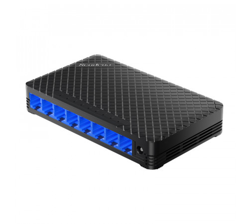8 x 1 GbE Base-T настольный коммутатор 8 x 1 GbE Base-T настольный коммутатор