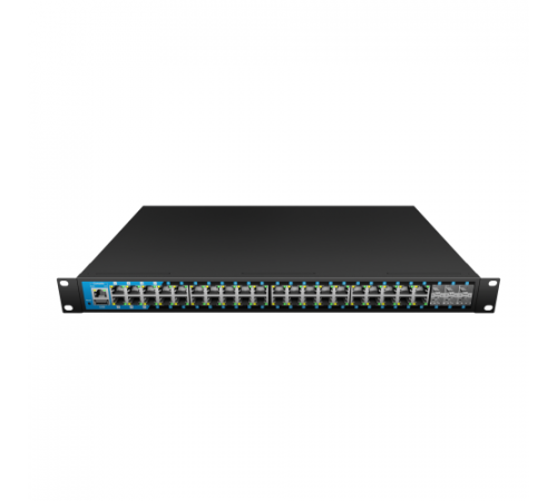 48x10/100/1000 Base-T + 6x10G Base-X SFP+ управляемый PoE-коммутатор