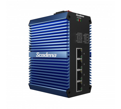 2x1000 Base-X, 4x10/100/1000 Base-T промышленный PoE-коммутатор 2x1000 Base-X, 4x10/100/1000 Base-T промышленный PoE-коммутатор