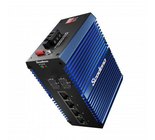 2x1000 Base-X, 4x10/100/1000 Base-T промышленный PoE-коммутатор 2x1000 Base-X, 4x10/100/1000 Base-T промышленный PoE-коммутатор