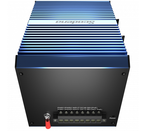 2x10G Base-X, 16x10/100/1000 Base-T управляемый промышленный PoE коммутатор 2x10G Base-X, 16x10/100/1000 Base-T управляемый промышленный PoE коммутатор