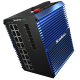 4x1000 Base-X, 16x10/100/1000 Base-T управляемый промышленный PoE коммутатор