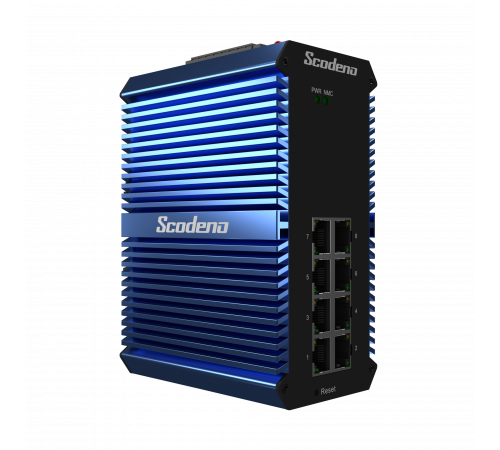 8x10/100/1000 Base-T управляемый промышленный PoE коммутатор 8x10/100/1000 Base-T управляемый промышленный PoE коммутатор